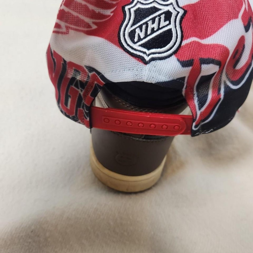 Vintage‎ Detroit Red Wings Reebok White Center Ice Draft Structured Snapback Hat - Picture 4 of 5